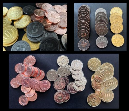 Sleeve Kings metal coins